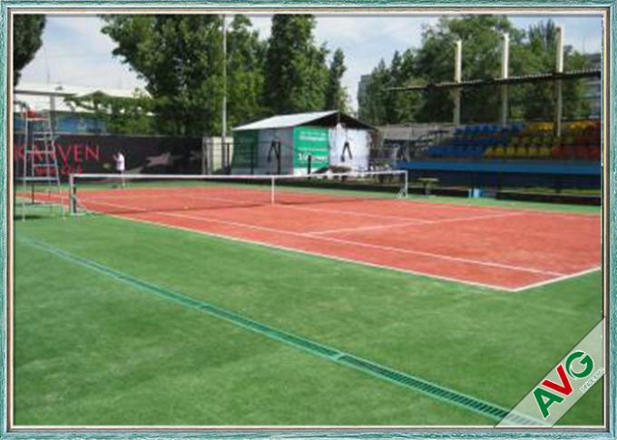 आईटीएफ मानक टेनिस सिंथेटिक घास, टेनिस कोर्ट नकली घास पीपी + नेट बैकिंग 0