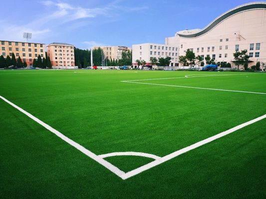 चीन फ़ुटबॉल फ़ुटबॉल ग्रास फ़ुटबॉल के लिए फ़ुटबॉल घास कृत्रिम घास आपूर्तिकर्ता
