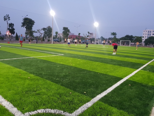 AVG 60MM कृत्रिम फुटबॉल टर्फ कृत्रिम कालीन कृत्रिम घास आपूर्तिकर्ता
